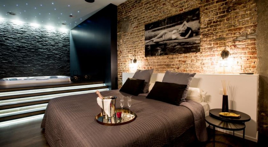 Chambre Jacuzzi et Sauna